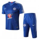 Nuevo Camisetas Conjunto Completo Chelsea Entrenamiento 18/19 Azul Baratas