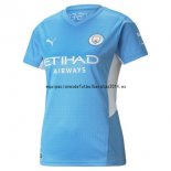 Nuevo Camiseta Mujer Manchester City 1ª Liga 21/22 Baratas