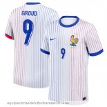 Nuevo NO.9 Giroud Tailandia 2ª Camiseta Francia 2024 Blanco Baratas Nuevo NO.9 Giroud Tailandia 2ª Camiseta Francia 2024 Blanco Baratas
