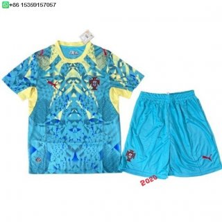 Nuevo Portero Conjunto De Hombre Portugal 2026 Azul Baratas