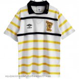 Nuevo 2ª Camiseta Escocia Retro 1988 1991 Amarillo Blanco Baratas Nuevo 2ª Camiseta Escocia Retro 1988 1991 Amarillo Blanco Baratas