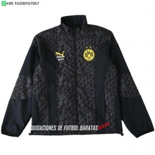 Nuevo Rompevientos Borussia Dortmund 25/26 Negro Baratas