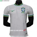 Nuevo Especial Jugadores Camiseta Brasil 2026 Blanco Verde Baratas Nuevo Especial Jugadores Camiseta Brasil 2026 Blanco Verde Baratas