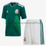 Nuevo Camisetas Conjunto De Ninos Mexico 1ª Liga 2018 Baratas