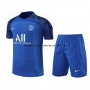Nuevo Entrenamiento Conjunto Completo Paris Saint Germain 22/23 Azul I Blanco Baratas