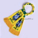 Bufanda Futbol Brasil Tejidas Amarillo Bufanda Futbol Brasil Tejidas Amarillo