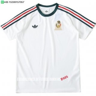 Nuevo Tailandia Especial Camiseta Mexico 2026 I Blanco Baratas