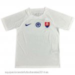 Nuevo Tailandia 2ª Camiseta Eslovaquia 2024 Blanco Baratas Nuevo Tailandia 2ª Camiseta Eslovaquia 2024 Blanco Baratas