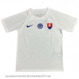 Nuevo Tailandia 2ª Camiseta Eslovaquia 2024 Blanco Baratas Nuevo Tailandia 2ª Camiseta Eslovaquia 2024 Blanco Baratas