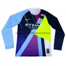 Nuevo Camisetas Manga Larga Edición Conmemorativa Manchester City 19/20 Baratas