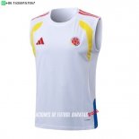 Nuevo Entrenamiento Sin Mangas Colombia 2026 Blanco Amarillo Baratas Nuevo Entrenamiento Sin Mangas Colombia 2026 Blanco Amarillo Baratas