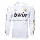 Nuevo Camisetas Manga Larga Real Madrid 1ª Equipación Retro 2011/12 Baratas
