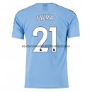 Nuevo Camisetas Manchester City 1ª Liga 19/20 Silva Baratas