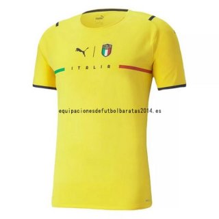 Nuevo Camiseta Italia Portero 2021 Baratas