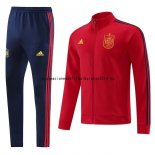 Nuevo Conjunto Completo Ropa Deportiva Con Cremallera Larga España 2022 Rojo Azul Baratas Nuevo Conjunto Completo Ropa Deportiva Con Cremallera Larga España 2022 Rojo Azul Baratas