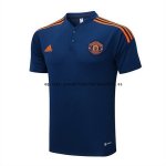 Nuevo Polo Manchester United 2022 2023 Azul Naranja Baratas Nuevo Polo Manchester United 2022 2023 Azul Naranja Baratas