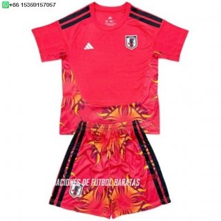 Nuevo Portero Conjunto De Hombre Japón 2026 Rojo Baratas