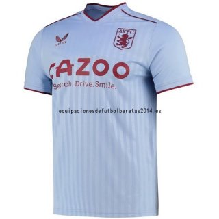 Nuevo 2ª Camiseta Aston Villa 2022 2023 Azul Baratas