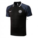 Nuevo Polo Inter Milán 22/23 Negro Gris Baratas