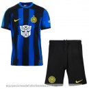 Nuevo 1ª Conjunto De Hombre Niños Inter Milan 23/24 Azul Negro Baratas Nuevo 1ª Conjunto De Hombre Niños Inter Milan 23/24 Azul Negro Baratas