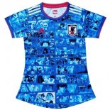 Nuevo Especial Camiseta Mujer Japón 2021 Azul Baratas
