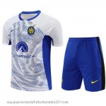 Nuevo Entrenamiento Conjunto Completo Inter Milan 23/24 Blanco Azul Baratas Nuevo Entrenamiento Conjunto Completo Inter Milan 23/24 Blanco Azul Baratas