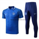 Nuevo Conjunto Completo Polo Atlético Madrid 22/23 Azul Baratas