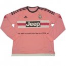 Nuevo Camiseta 2ª Liga Manga Larga Juventus Retro 2015/2016 Baratas
