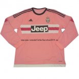 Nuevo Camiseta 2ª Liga Manga Larga Juventus Retro 2015/2016 Baratas