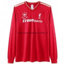 Nuevo Camiseta 1ª Liga Manga Larga Liverpool Retro 1985/1986 Baratas