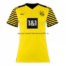 Nuevo Camiseta Mujer Borussia Dortmund 1ª Liga 21/22 Baratas