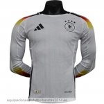 Nuevo Jugadores 1ª Manga Larga Alemania 2024 Blanco Baratas Nuevo Jugadores 1ª Manga Larga Alemania 2024 Blanco Baratas
