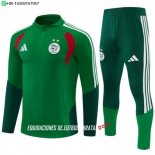 Nuevo Conjunto Completo Sudadera Entrenamiento Argelia 2026 Verde Baratas Nuevo Conjunto Completo Sudadera Entrenamiento Argelia 2026 Verde Baratas