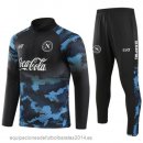 Conjunto Completo Sudadera Entrenamiento Niños Napoli 24/25 Azul I Negro Baratas Conjunto Completo Sudadera Entrenamiento Niños Napoli 24/25 Azul I Negro Baratas