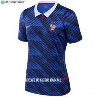 Nuevo 1ª Camiseta Mujer Francia 2026 Baratas