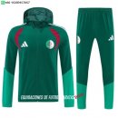 Nuevo Conjunto Completo Chaqueta Con Capucha Argelia 2026 Verde Baratas