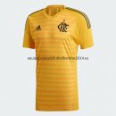 Nuevo Camisetas Portero Flamengo Amarillo Equipación 18/19 Baratas