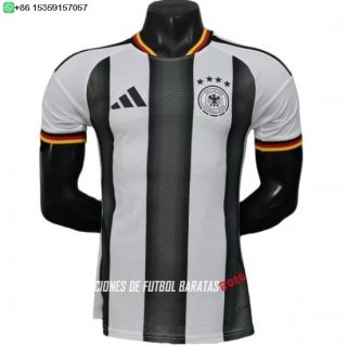 Nuevo Especial Jugadores Camiseta Alemania 2026 Blanco Negro Baratas