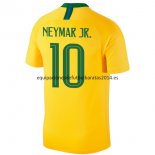 Nuevo Camisetas Brasil 1ª Equipación 2018 Neymar JR. Baratas