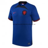 Nuevo 2ª Camiseta Países Bajos 2022 Azul Baratas