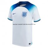 Nuevo Tailandia 1ª Camiseta Inglaterra 2022 Blanco Azul Baratas