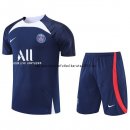 Nuevo Entrenamiento Conjunto Completo Paris Saint Germain 22/23 Azul Blanco Rojo Baratas