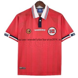 Nuevo 1ª Camiseta Noruega Retro 1998 1999 Rojo Baratas