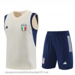 Nuevo Entrenamiento Sin Mangas Conjunto Completo Italia 2023 Amarillo Azul Baratas Nuevo Entrenamiento Sin Mangas Conjunto Completo Italia 2023 Amarillo Azul Baratas