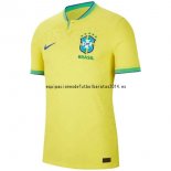 Nuevo Tailandia 1ª Jugadores Camiseta Brasil 2022 Amarillo Baratas