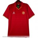 Nuevo 1ª Camiseta Espana Retro 1990 1991 Rojo Baratas Nuevo 1ª Camiseta Espana Retro 1990 1991 Rojo Baratas