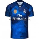 Nuevo Camisetas EA Sport Real Madrid Azul Marino Liga 18/19 Baratas