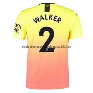 Nuevo Camisetas Manchester City 3ª Liga 19/20 Walker Baratas