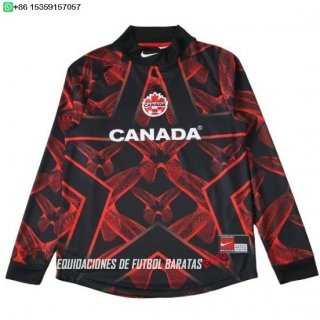 Nuevo Tailandia Especial Camiseta Manga Larga Canadá 2026 Rojo Baratas