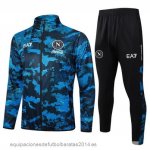 Conjunto Completo Ropa Deportiva Con Cremallera Larga Niños Napoli 24/25 Azul Negro Baratas Conjunto Completo Ropa Deportiva Con Cremallera Larga Niños Napoli 24/25 Azul Negro Baratas